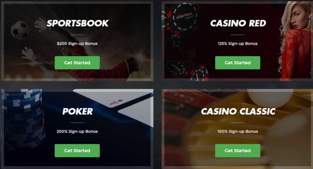 EveryGame Sportsbook Poker CasinoRed CasinoClassic