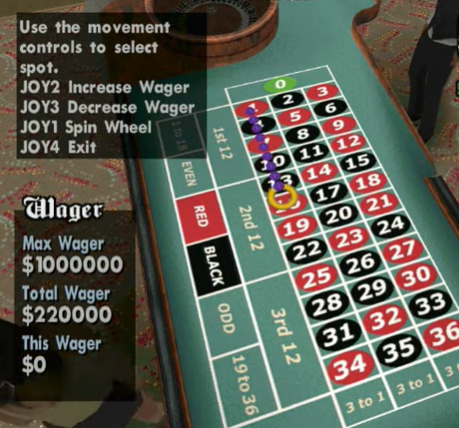 San Andreas: Gambling: Roulette Trick