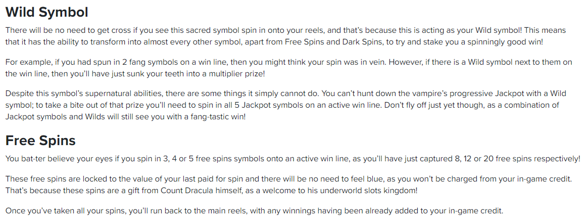 Wild and Free Spins on Spintacula