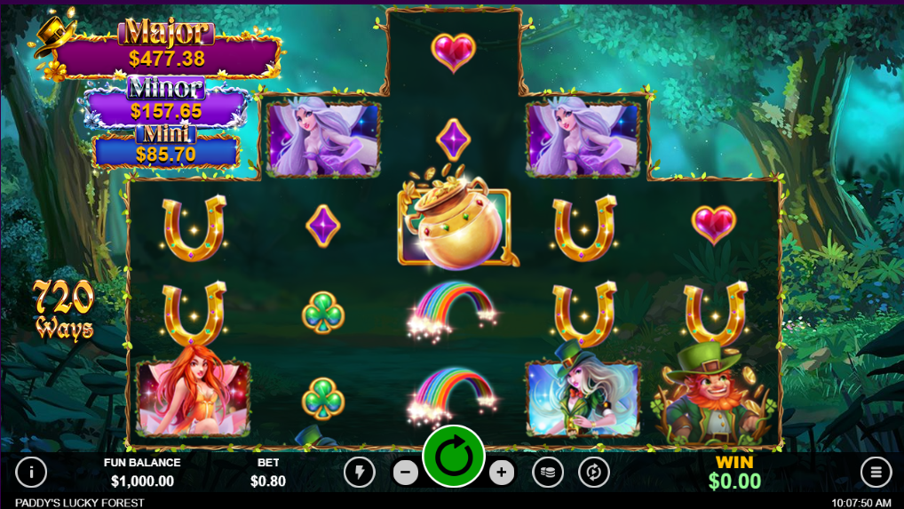 Paddy’s Lucky Forest Online Slot Games