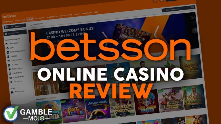 BETSSON ONLINE CASINO REVIEW 2021 GambleMojo