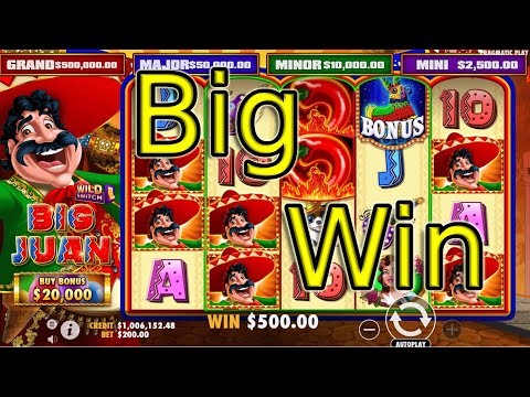 BIG JUAN BIG WIN slot Many Bonuses 1xbet Pragmatic online casino
