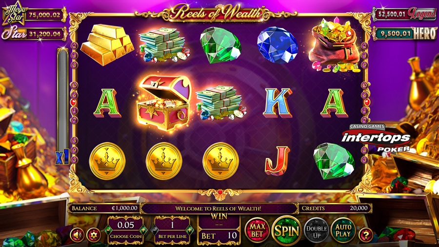 Reels of Wealth Slot Game Bonus