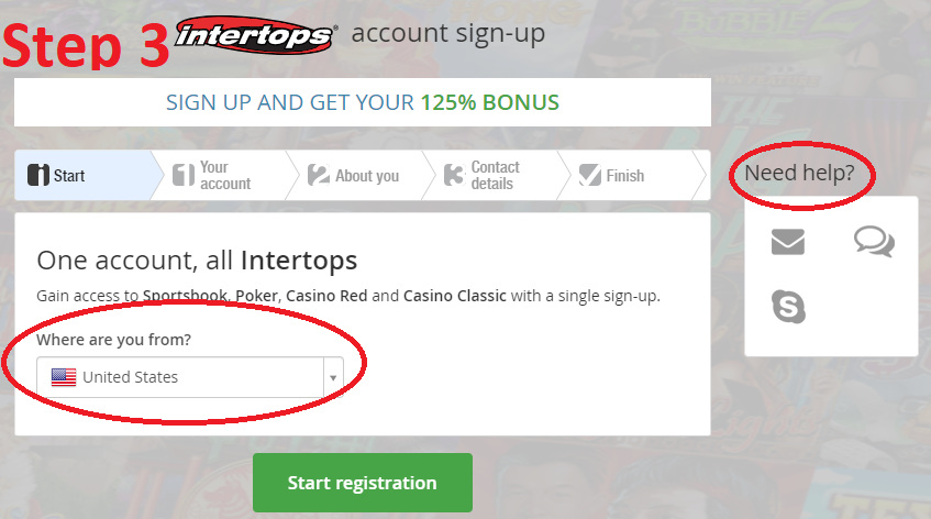 Step 3 How To Signup To EveryGame