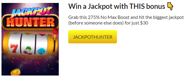 Win a Jackpot with THIS bonus