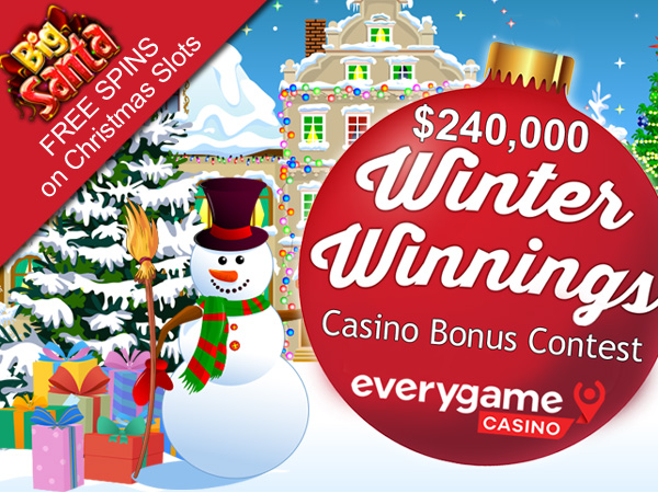 $240,000 Winter Winnings Bonus Contest @ EveryGame $30,000 Weekly Prizes