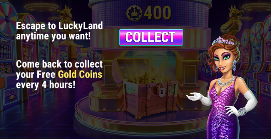 Luckyland Slots Free Gold Coins Every 4 Hours