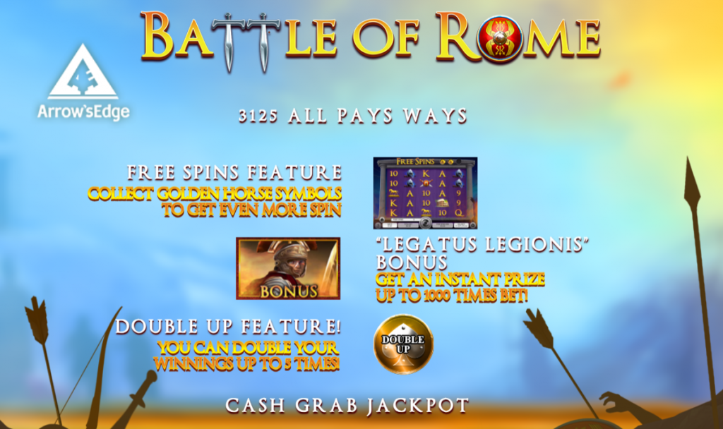 Drake Casino Battle of Rome Free Play