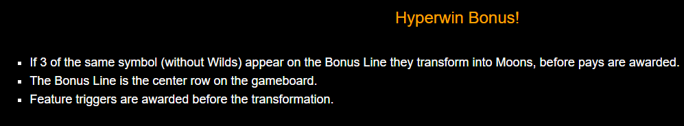 Hyper Win Online Slot HyperWin Bonus