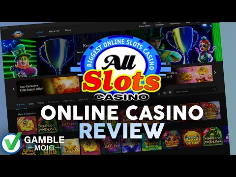 ALL SLOTS CASINO REVIEW A slot paradise with 500$ welcome bonus