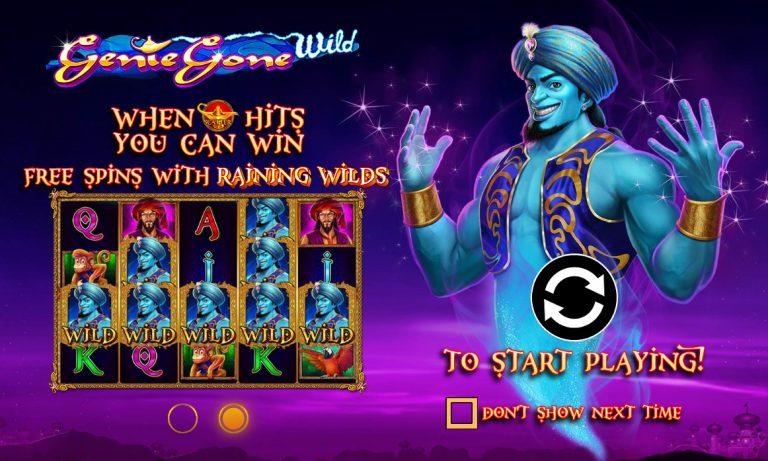 Genie Gone Wild – Free Inter Gaming Tech Game