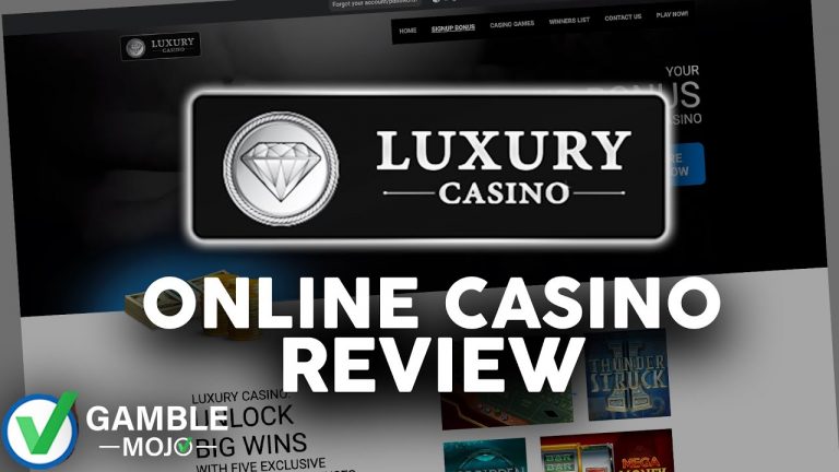 LUXURY CASINO REVIEW The most elegant Online casino ?