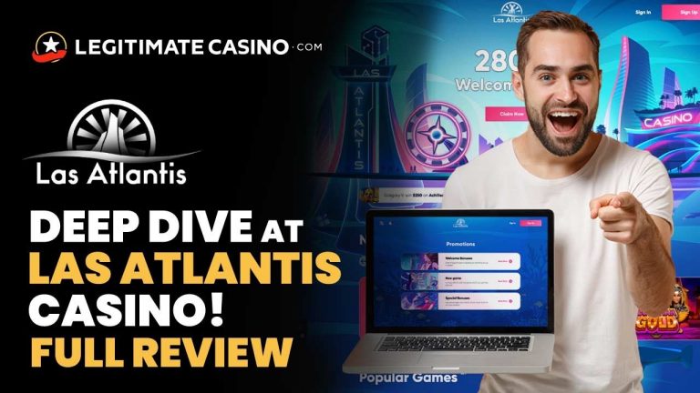 What to Expect when you Log in. LAS ATLANTIS Online Casino Review!