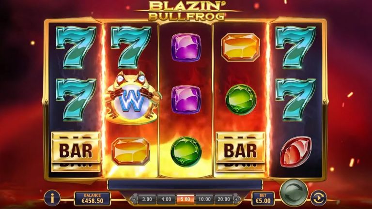 Blazin’ Bullfrog Online Slot from Play’n GO