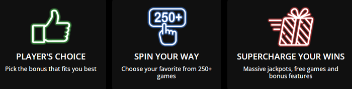 Player's Choice - Spin Your Way - Supercharge Your Wins