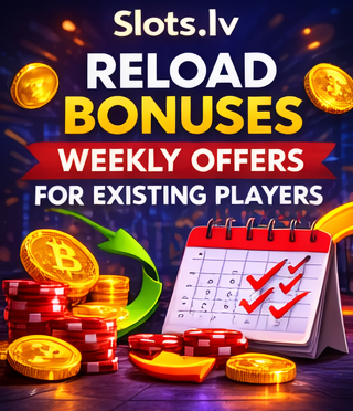 Slots.lv Reload Bonuses Weekly Offers for Existing Players