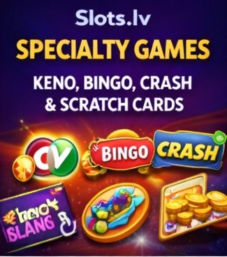 Slots.lv Specialty Games Keno, Bingo, Crash & Scratch Cards