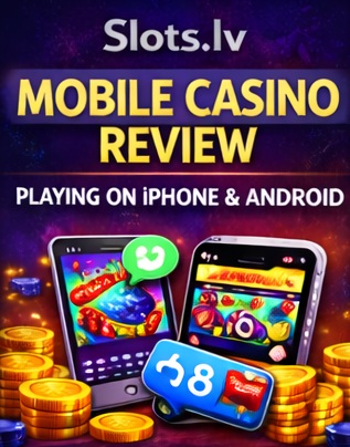 Slots.lv Mobile Casino Review Playing on iPhone & Android