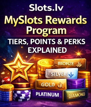 Slots.lv MySlots Rewards Program Tiers, Points & Perks Explained
