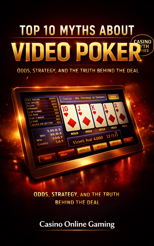 Top 10 Myths About Video Poker