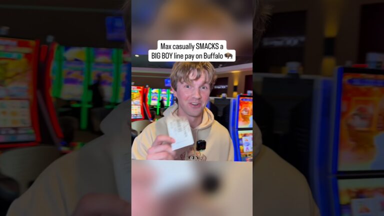 Buffalo ain’t got nothing on me! #viral #gambling #slots #comedy #casino