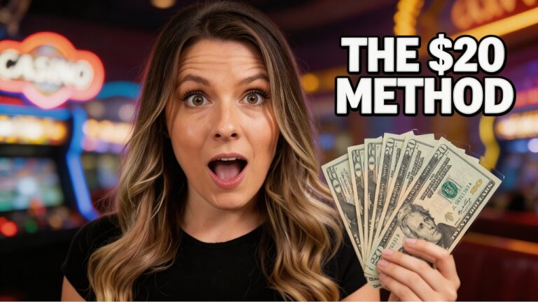 I BEAT The Casino Using the $20 Method!