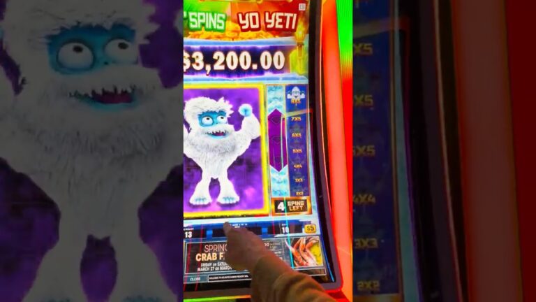 SPOOKY LINK YO YETI $50 Bet🔥FINALE Time.  DOUBLE POP with a MASSIVE HAND PAY👀 We’ve just begun.🚀