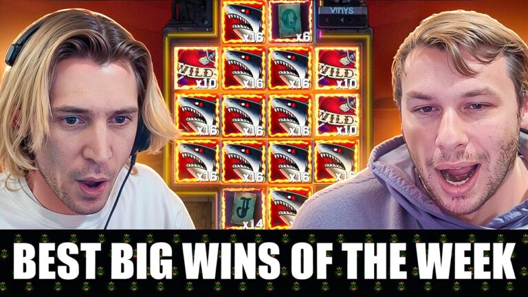 TOP 10 BIGGEST STREAMERS SLOT WINS OF THE WEEK / xQc, xPosed, Yassuo, Trainwreckstv, Cabrzy / #31
