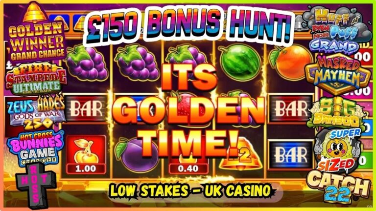 💥£150 ONLINE SLOTS BONUS HUNT! 🎰 UK Casino – Low Stakes. 🎉 Hunting For Big Bonuses On Low Bets 👀