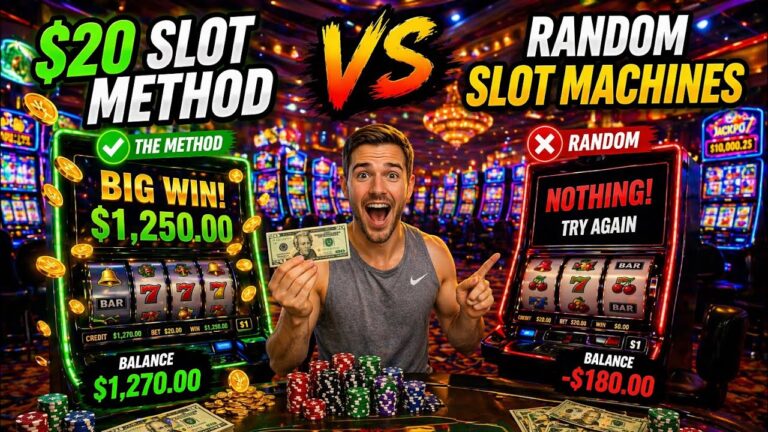 $20 Slot Method VS RANDOM Slots