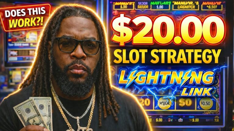 $20 Slot Strategy Lightening Link in VEGAS| Can You Really Win Consistently?