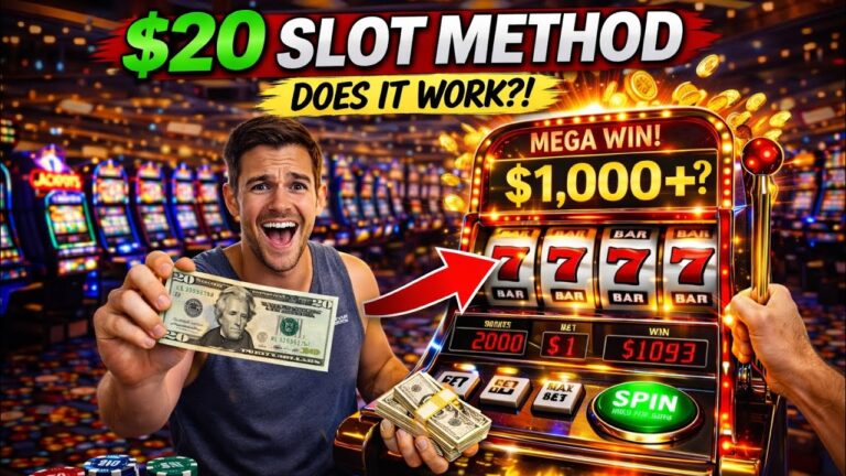 I Tested The $20 Slot Method At The Casino