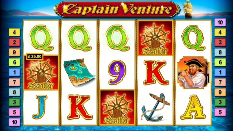 Online Slot with LDS – £1000 vs Captain Venture – Max Stake!