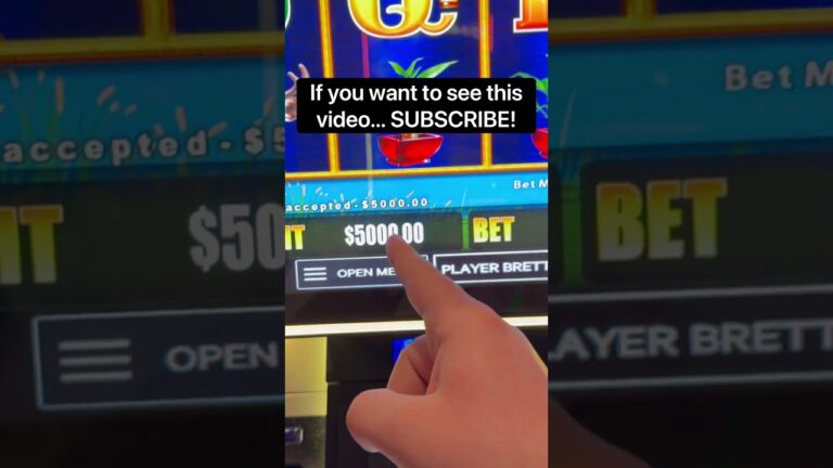 The 500k special started and ended INSANE Hit the button to see it! #casino #money #gambling #slots