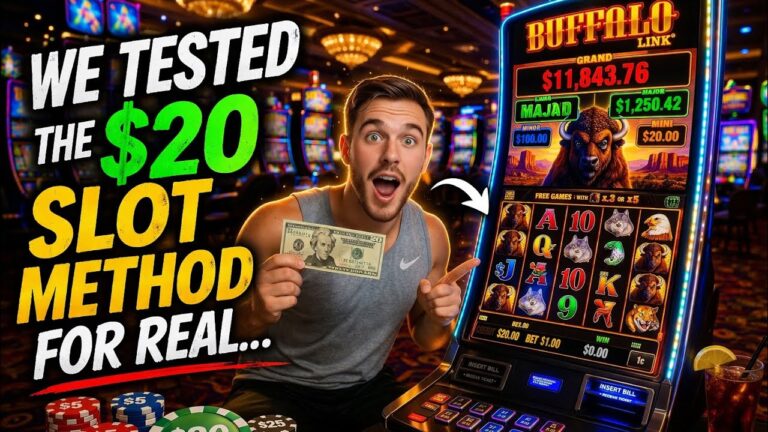 We Tested the $20 Slot Method for Real…