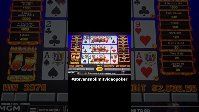 WoW! We didn’t see that coming!  #videopoker #slot #casino #gambling  #jackpot  #lasvegas