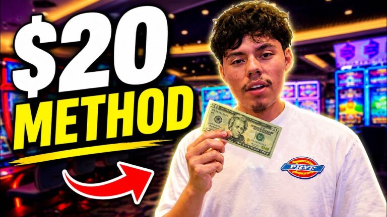 I TRIED THE $20 CASINO METHOD… IT GOT CRAZY 😭