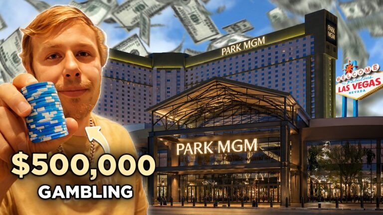 INSANE $500,000 SESSION IN PARK MGM’S NEW HIGH ROLLER ROOM!