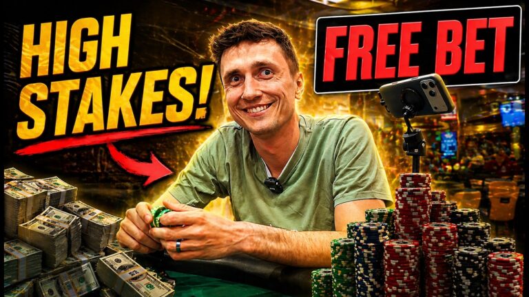 Insane High Stakes Freebet Blackjack Session!