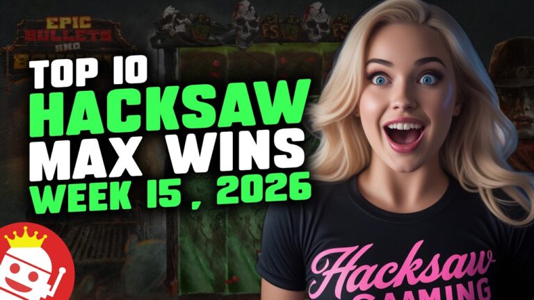 🔥 TOP 10 HACKSAW GAMING MAX WINS OF WEEK 15 / 2026