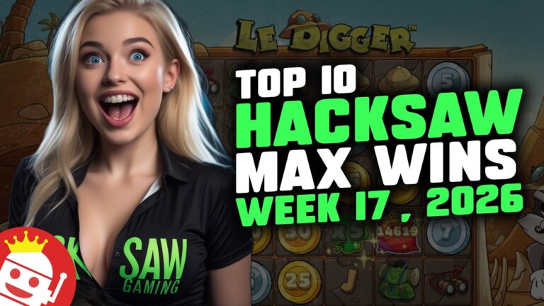 🔥 TOP 10 HACKSAW GAMING MAX WINS OF WEEK 17 / 2026
