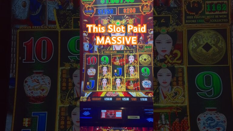 This Slot PAID! #casino #gambling #slots #jackpot #money