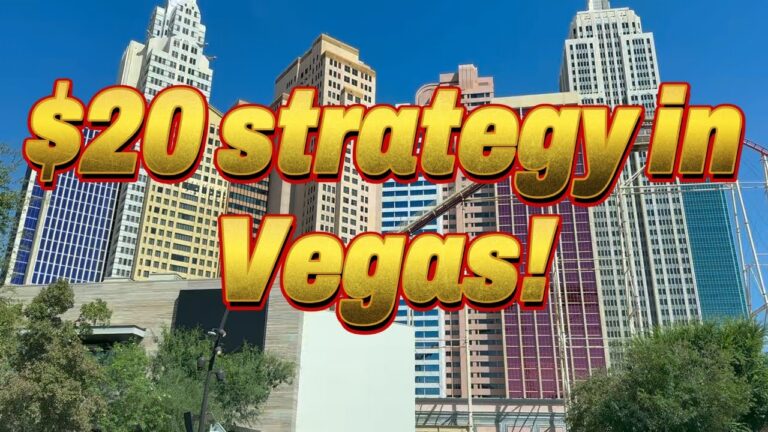 $20 slot strategy in Vegas