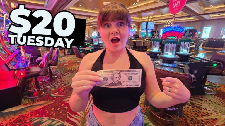 How to Win BIG with ONLY $20 at the Casino!