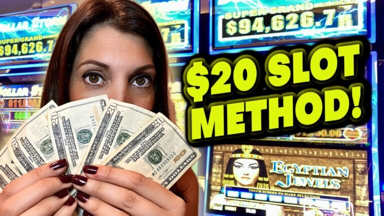 I tried the $20 slot method at Choctaw Casino Durant and this is what happened…..🎰