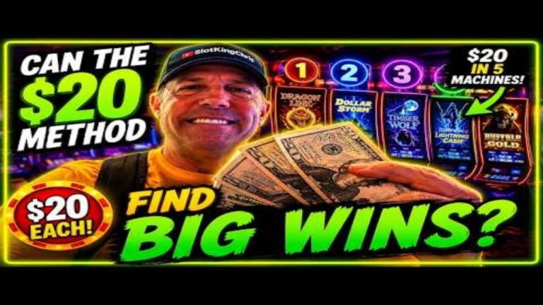 Can You Win Big with the $20 Method? Slot Challenge!