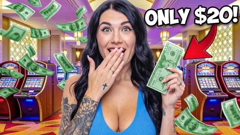 I Went on a Heater with ONLY $20 at the Casino!