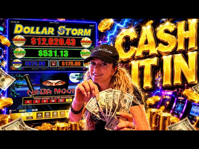 SUCCESS!!! $20 INTO EVERY SLOT ON SPIN, WIN, CASH IT IN @hardrocktampa #casino #slots