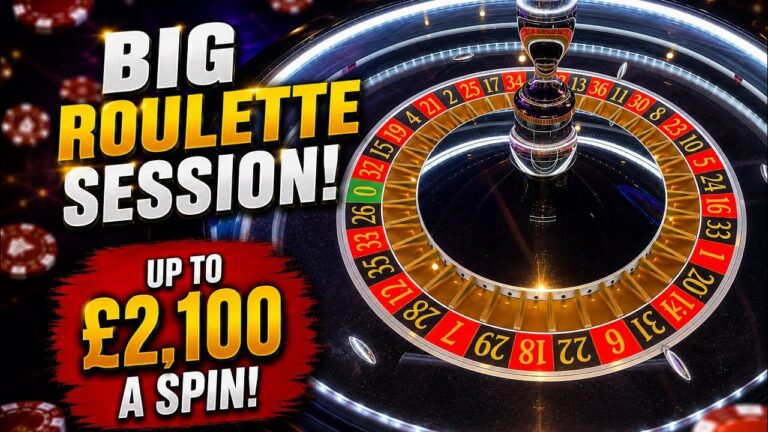 Casino Action PT 2/2: Huge High Limit Casino Roulette Session. Massive bets and swings