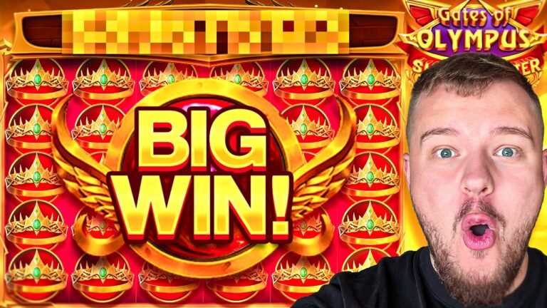 GATES OF OLYMPUS FINALLY STARTED GOING INSANE! (Big Slot Win!?)